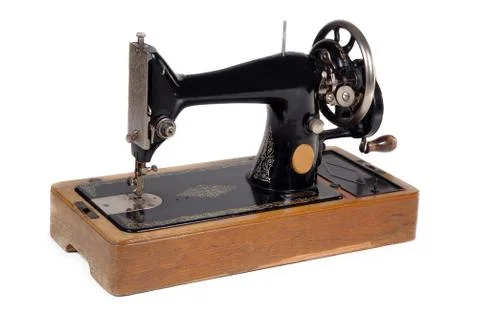 Old sewing machine. Stock Photos