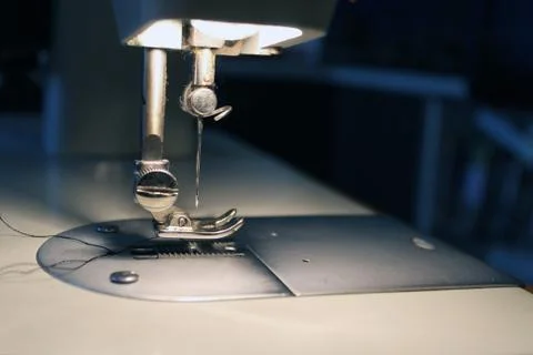 Old sewing machine Stock Photos