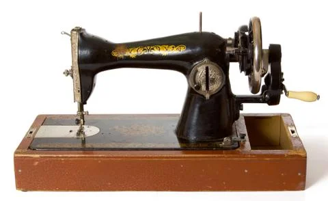 Old sewing machine Stock Photos