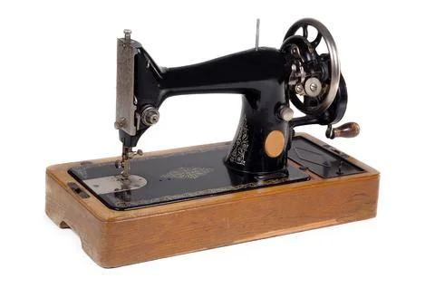 Old sewing machine. Stock Photos