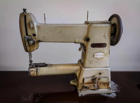 Old Sewing Machine Stock Photos