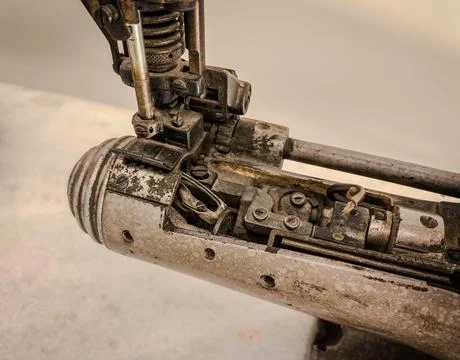 Old sewing machine Stock Photos