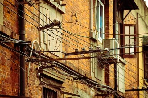 Old Shanghai Stock Photos