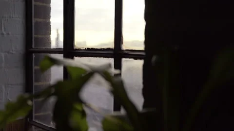 Old Shareditch Window 6 Stock Footage 132342790