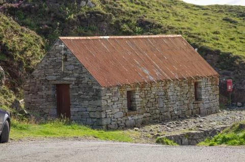 An old shed Stock Photos