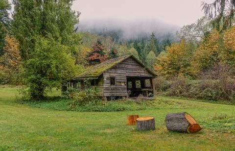 An old shed Stock Photos