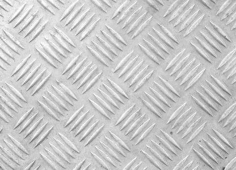 Old sheet of aluminum Stock Photos