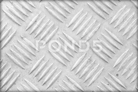 Old sheets of aluminum. Stock Photos