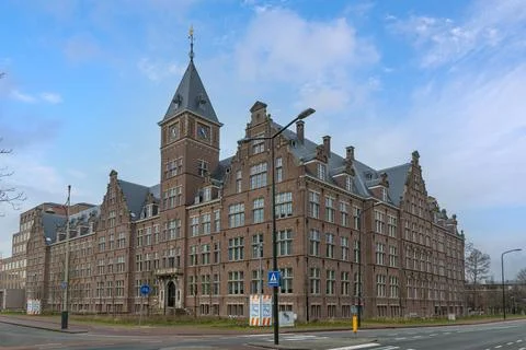 Old Shell Netherlands headquarters Stock Photos