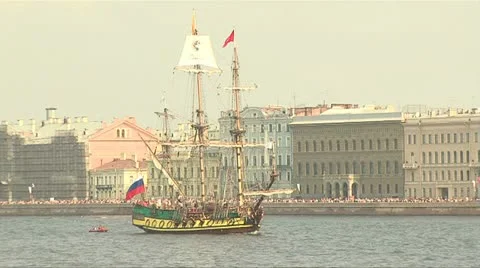 Old ship 스톡 동영상 11147022