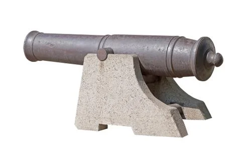 Old ship gun Stock Photos