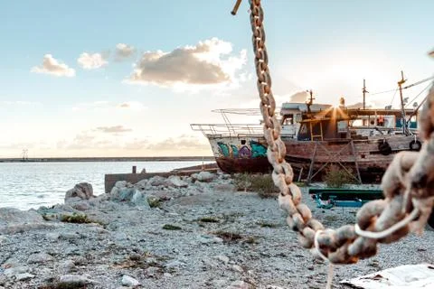 Old ship Stock Photos