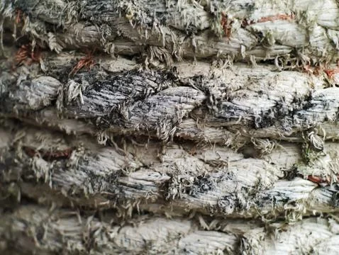 Old ship rope texture 写真素材