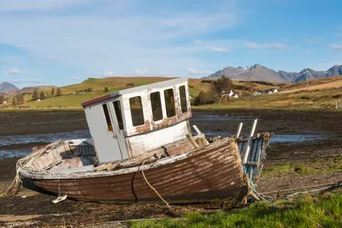 Old Shipwreck Stock Photos