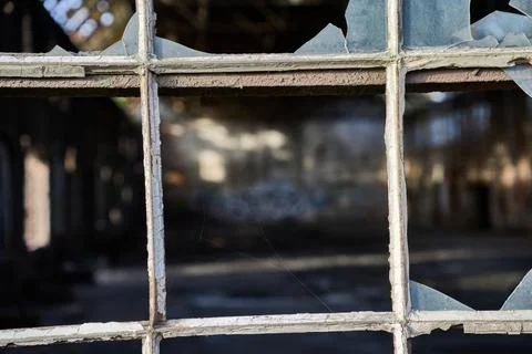 Old shipyard building Stock Photos
