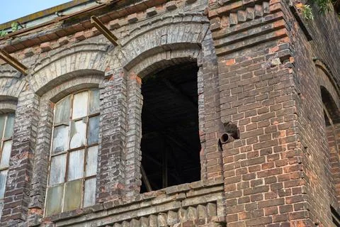 Old shipyard building Stock Photos