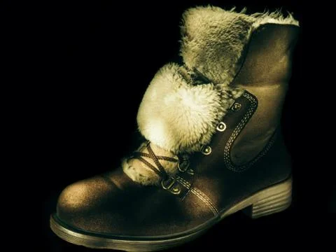 An old Shoe. Foto stock