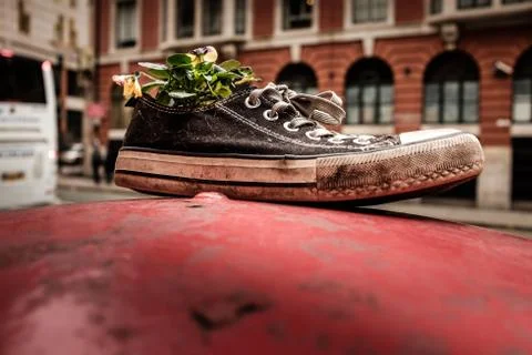 Old shoe Stock Photos