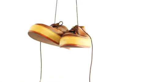 Old shoes Stockbeeldmateriaal 25455805
