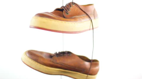 Old shoes Stock Footage 25455870