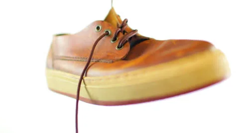Old shoes Stock Footage 25455875