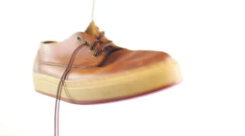 Old shoes Stock Footage 25455880