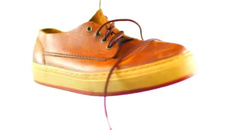 Old shoes Stock Footage 25455896