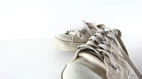Old shoes 스톡 동영상 45531539