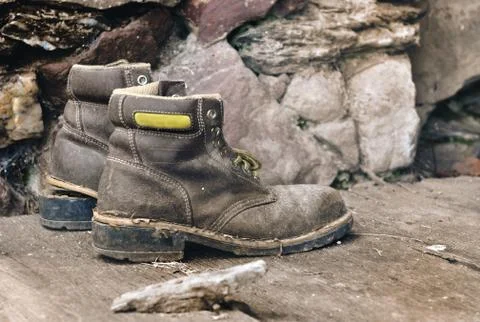 Old shoes Stock Photos