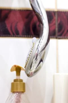 Old shower head Stock Photos