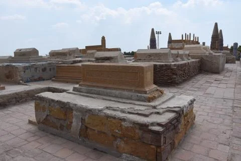 Old Shrines in sukkur Stock Photos