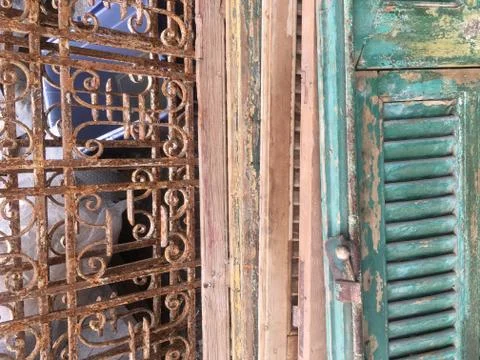 Old shutters Stock Photos