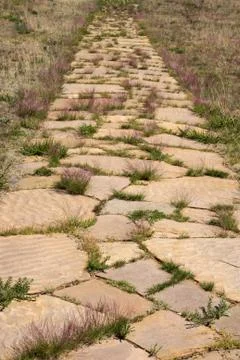 Old sidewalk Stock Photos