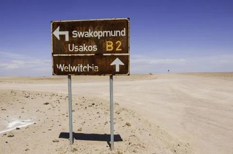 An old signpost Stock Photos