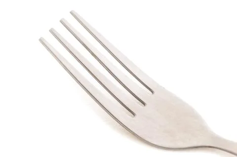 Old silver fork Stock Photos