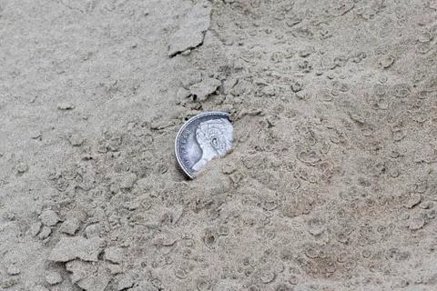 Old Silver. Stock Photos