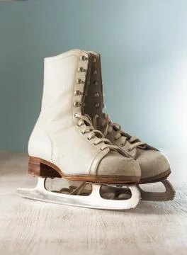 Old Skates Foto stock