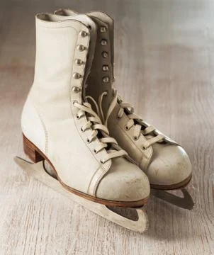 Old skates Stock Photos