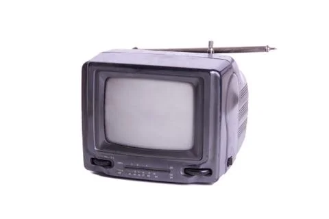 Old small TV Stock Photos
