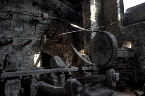 The old smith of Bruzolo Stock Photos