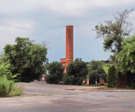 Old smokestack Stock Photos