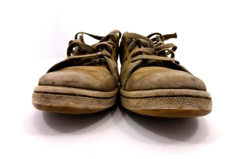 Old sneakers Stock Photos