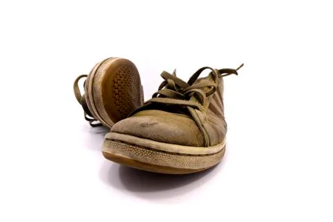 Old sneakers Stock Photos
