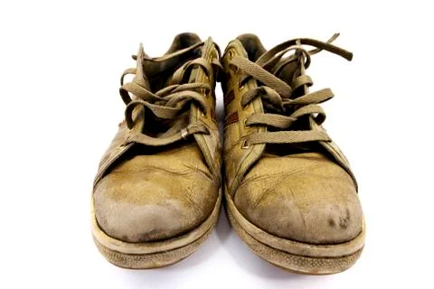 Old sneakers Stock Photos