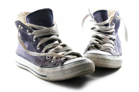 Old sneakers Stock Photos
