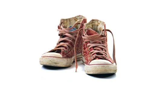 Old Sneakers Stock Photos