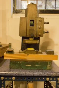 Old soap making machine Stock Photos