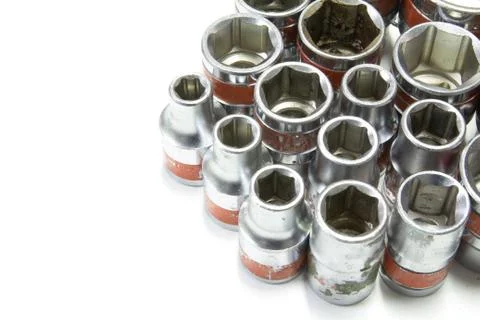 Old socket wrench Stock Photos