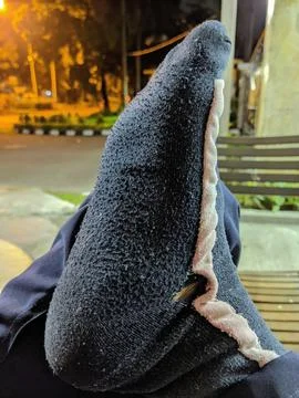 Old socks Foto stock