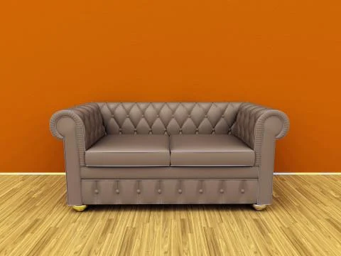 Old sofa Stock Photos